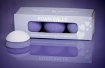 6 Foam Balls Hälften für gewölbte Formen